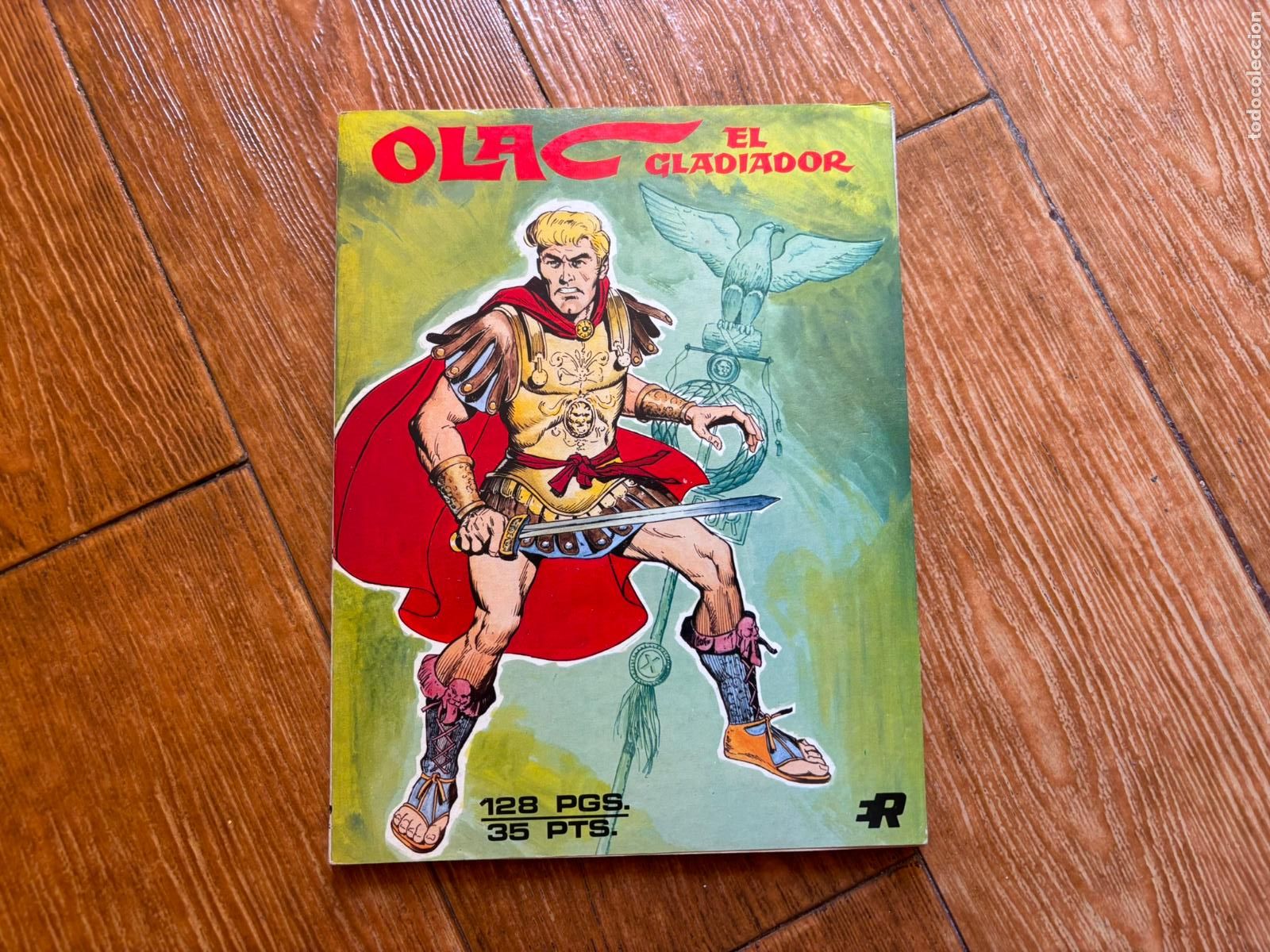 Tebeos: OLAC EL GLADIADOR . COLECCION COMPLETA. EN UN TOMO EDITORIAL ROLLAN