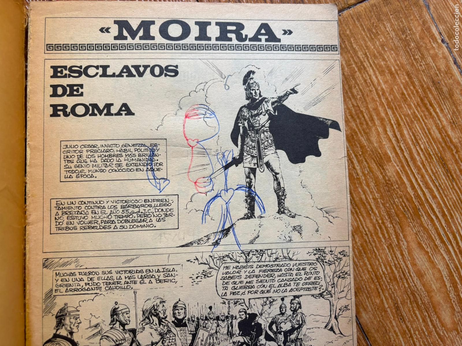 Tebeos: MOIRA COLECCION COMPLETA. EN UN TOMO EDITORIAL ROLLAN - Foto 2