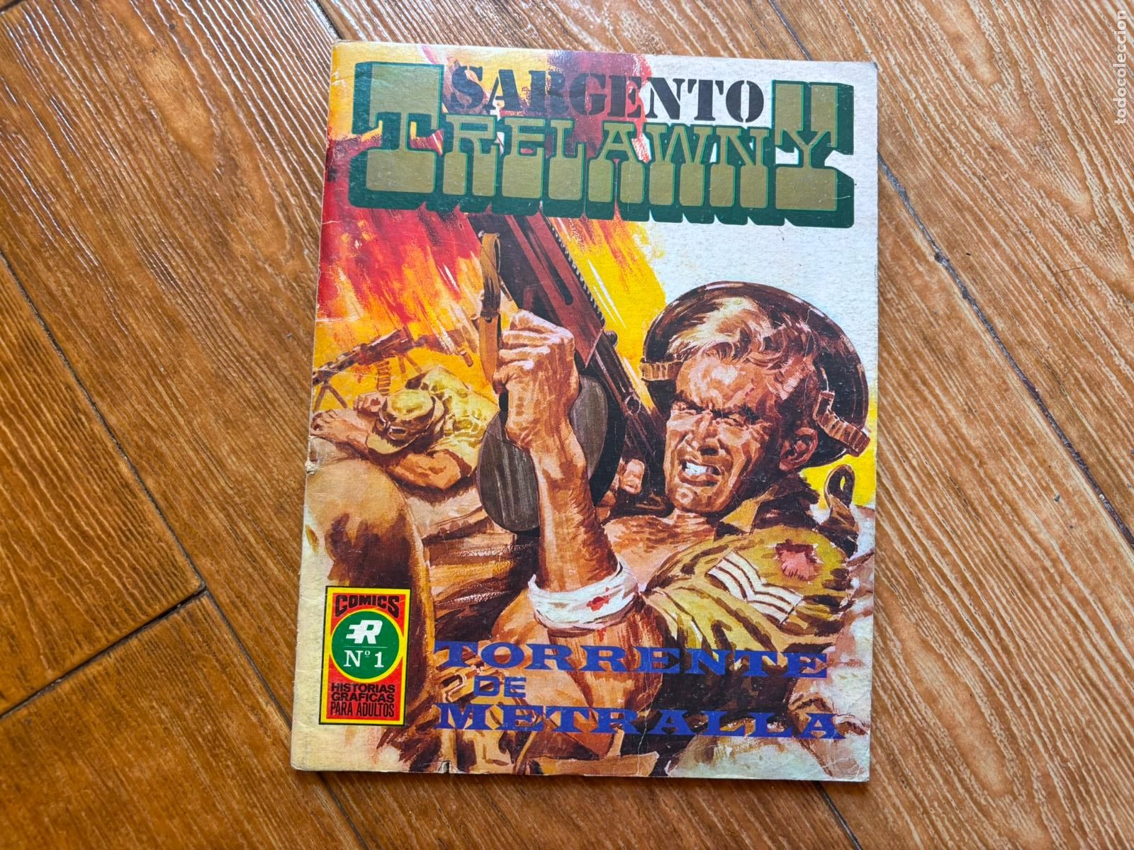 Tebeos: SARGENTO TRELAWNY N&ordm; 1 EDITORIAL ROLLAN - 1973