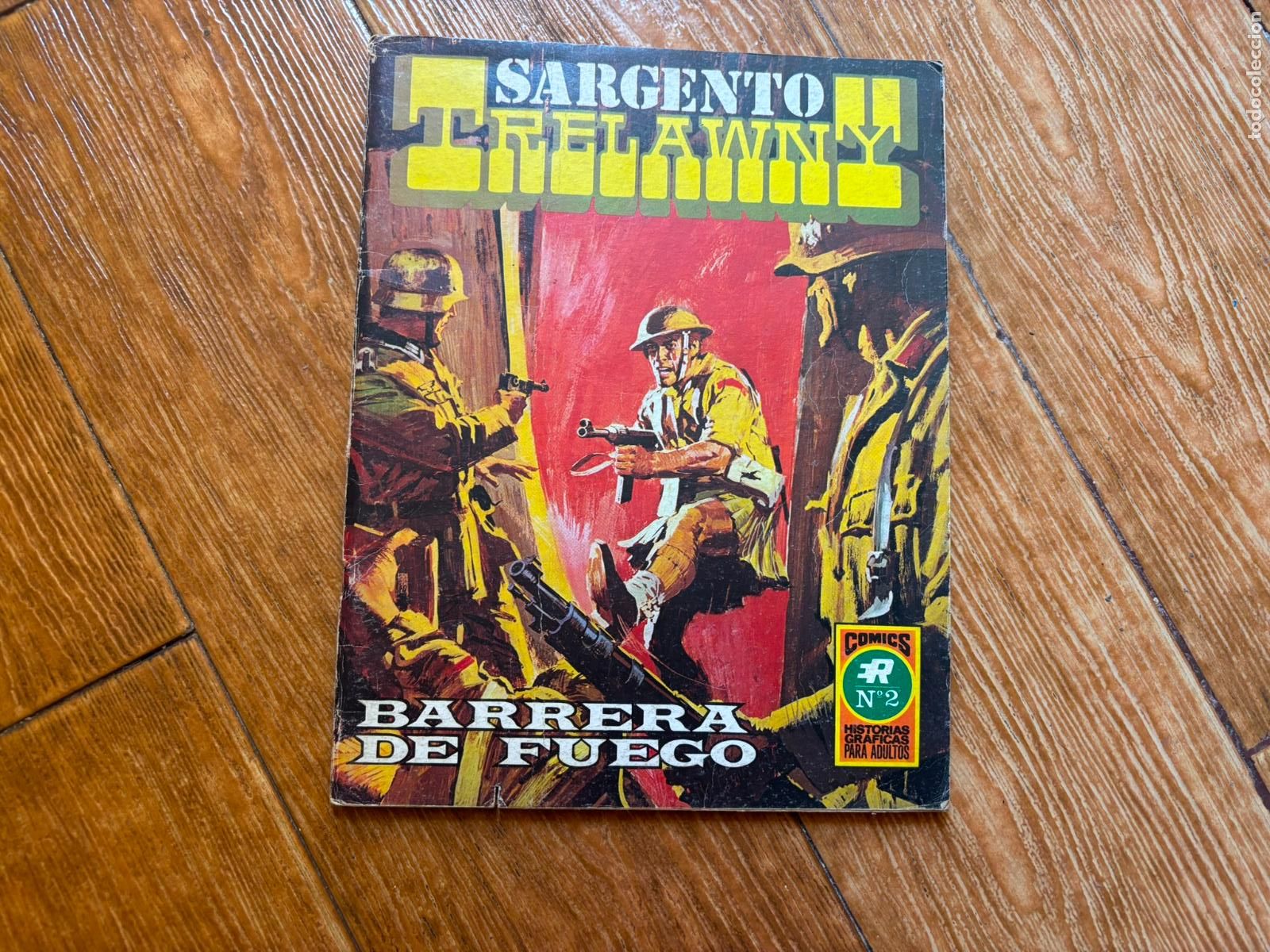 Tebeos: SARGENTO TRELAWNY N&ordm; 2 EDITORIAL ROLLAN - 1973