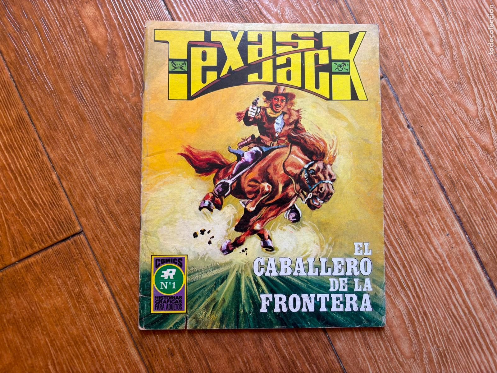 Tebeos: TEXAS JACK N&ordm; 1 EDITORIAL ROLLAN - 1973