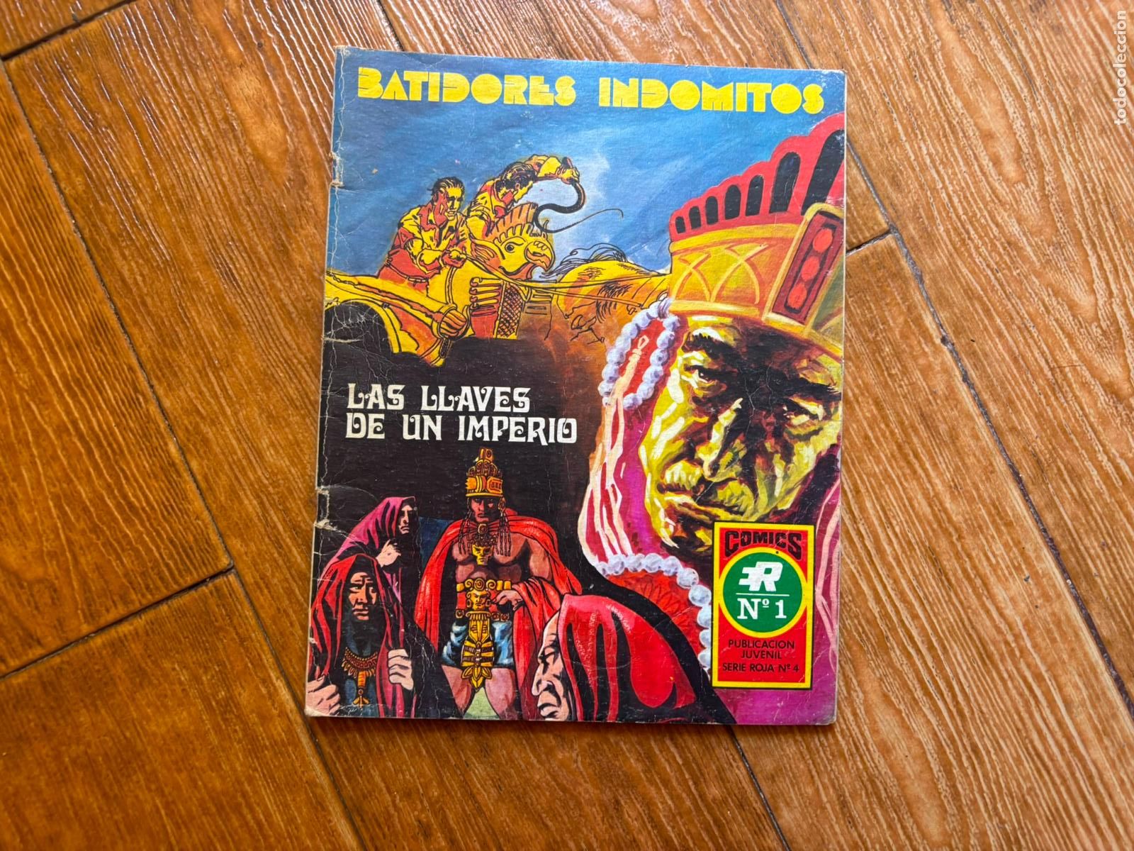 Tebeos: BATIDORES INDOMITOS N&ordm; 1 LAS LLAVES DE UN IMPERIO. EDITORIAL ROLLAN 1973