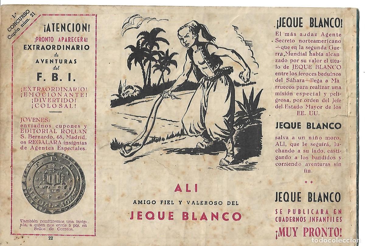 Tebeos: AVENTURAS DEL FBI - ORIGINAL NUMERO 22 - Foto 2