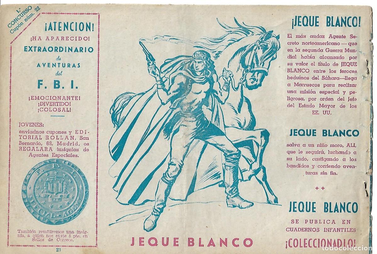 Tebeos: AVENTURAS DEL FBI - ORIGINAL NUMERO 23 - Foto 2