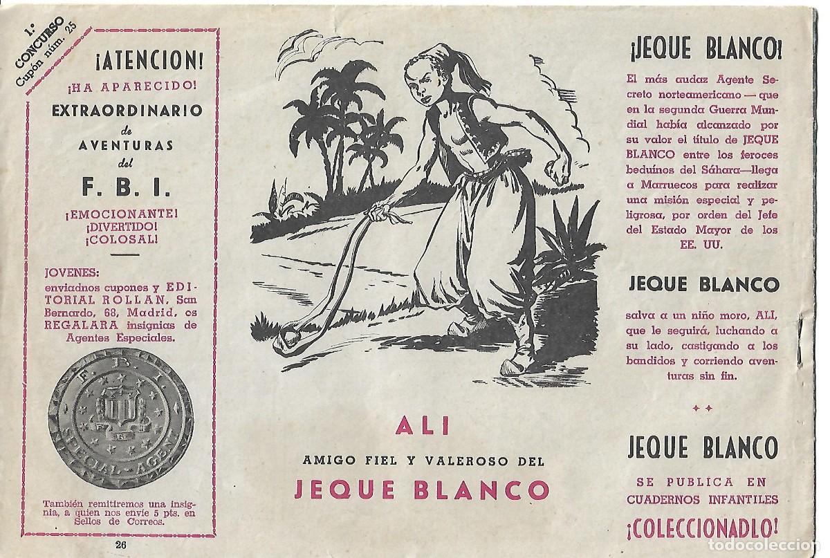 Tebeos: AVENTURAS DEL FBI - ORIGINAL NUMERO 26 - Foto 2