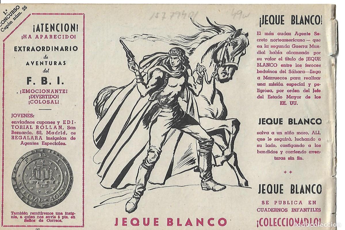 Tebeos: AVENTURAS DEL FBI - ORIGINAL NUMERO 27 - Foto 2