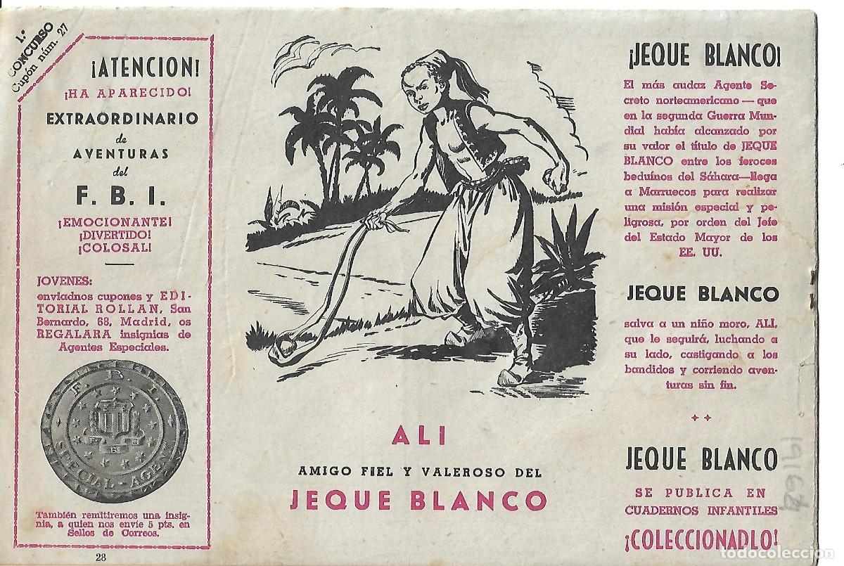 Tebeos: AVENTURAS DEL FBI - ORIGINAL NUMERO 28 - Foto 2