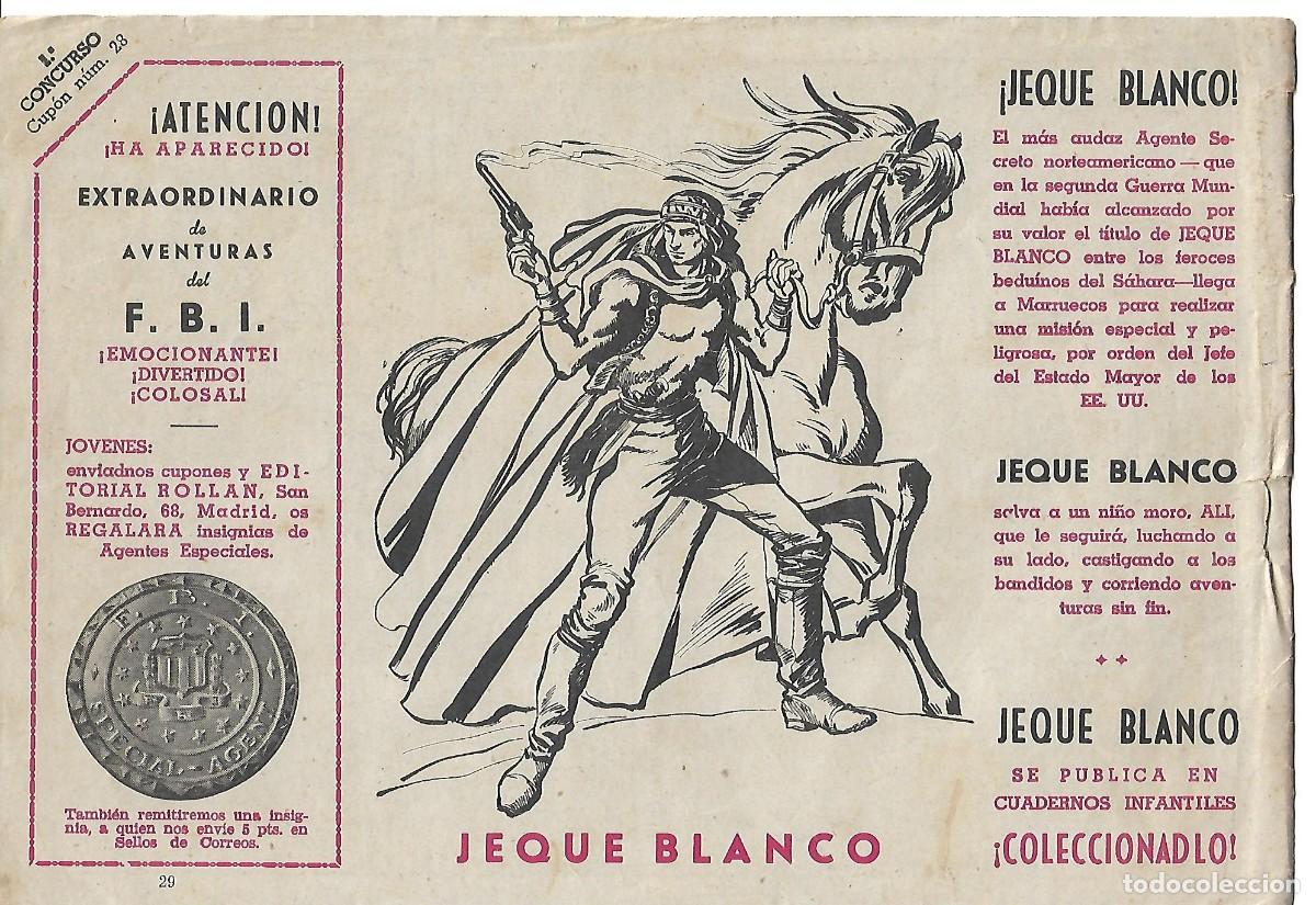 Tebeos: AVENTURAS DEL FBI - ORIGINAL NUMERO 29 - Foto 2