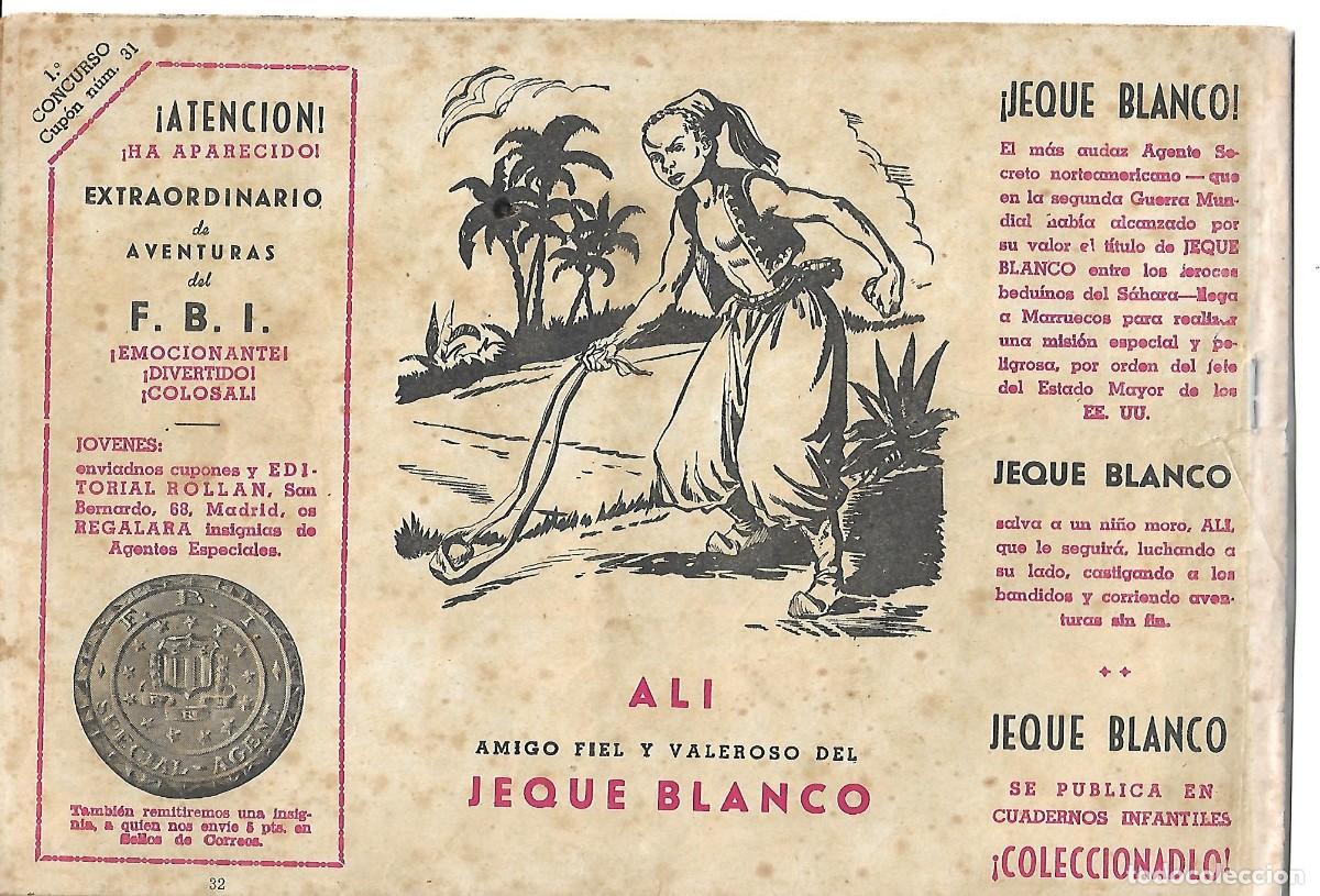 Tebeos: AVENTURAS DEL FBI - ORIGINAL NUMERO 32 - Foto 2