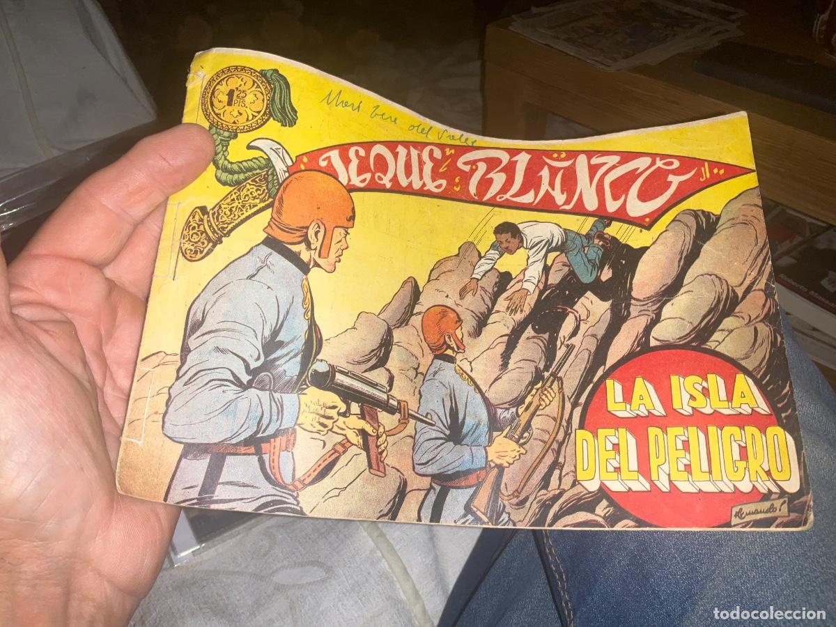 Tebeos: JEQUE BLANCO N&ordm; 125 EDITORIAL ROLLAN ORIGINAL
