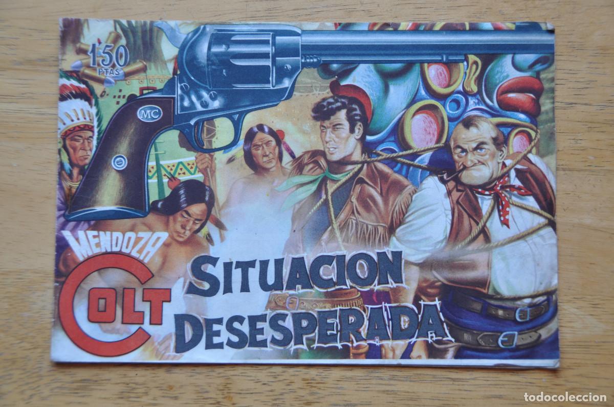 Tebeos: COMIC - MENDOZA COLT N&ordm;2 - SITUACI&Oacute;N DESESPERADA - EDITORIAL ROLL&Aacute;N