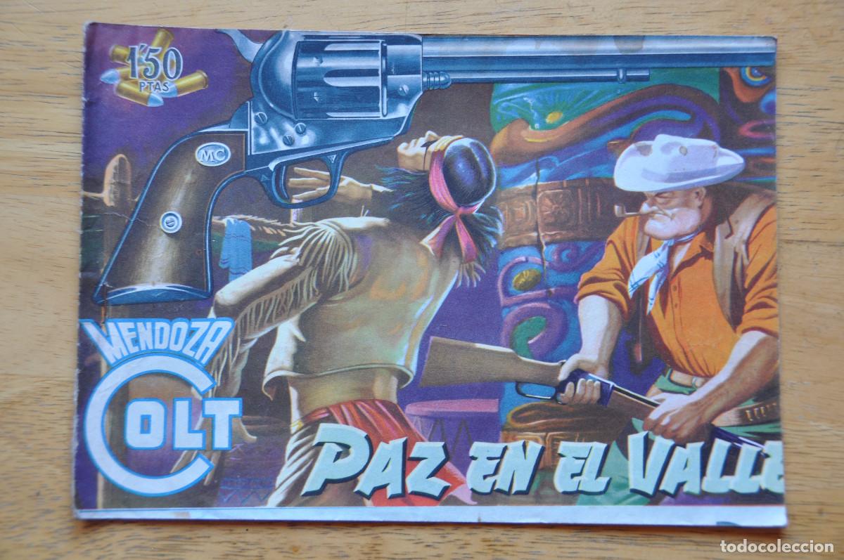 Tebeos: COMIC - MENDOZA COLT N&ordm;10 - PAZ EN EL VALLE - EDITORIAL ROLL&Aacute;N