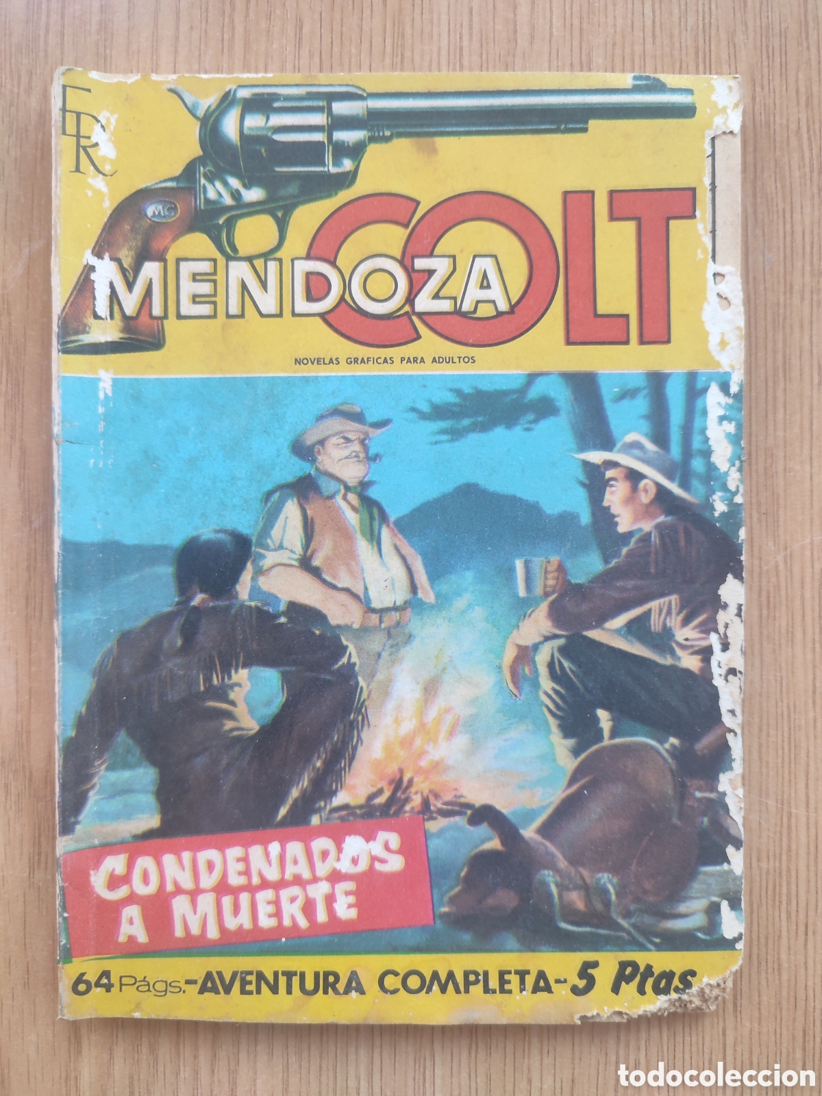 Tebeos: Mendoza Colt #23. Condenados a muerte