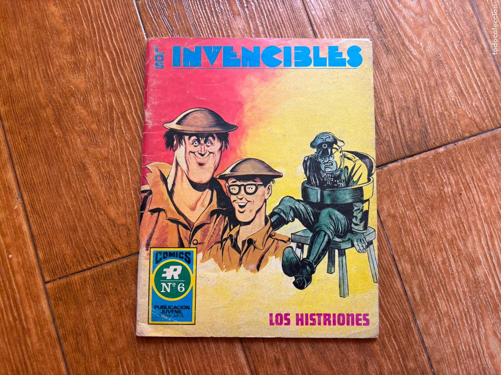 Tebeos: LOS INVENCIBLES SERIE AZUL N&ordm; 6 EDITORIAL ROLLAN 1973