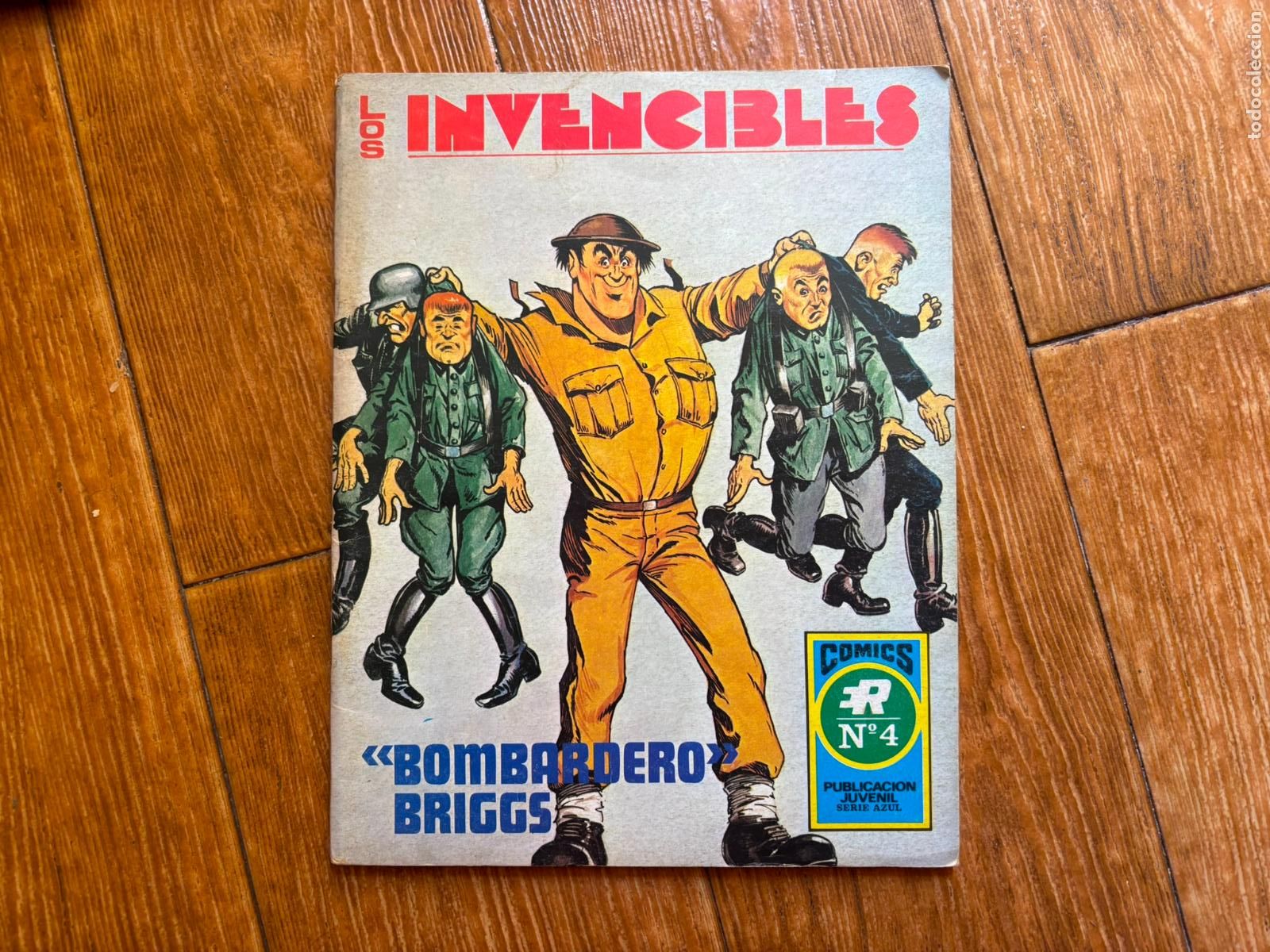 Tebeos: LOS INVENCIBLES SERIE AZUL N&ordm; 1 ( 4) EDITORIAL ROLLAN 1973