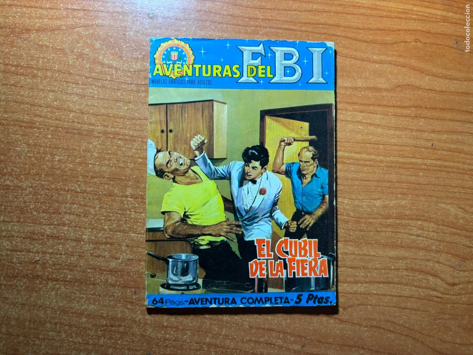 Tebeos: AVENTURAS DEL FBI N&ordm; 64 EDITORIAL ROLLAN 1964