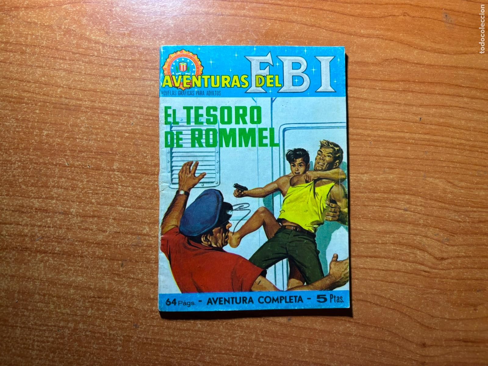 Tebeos: AVENTURAS DEL FBI N&ordm; 59 EDITORIAL ROLLAN 1964