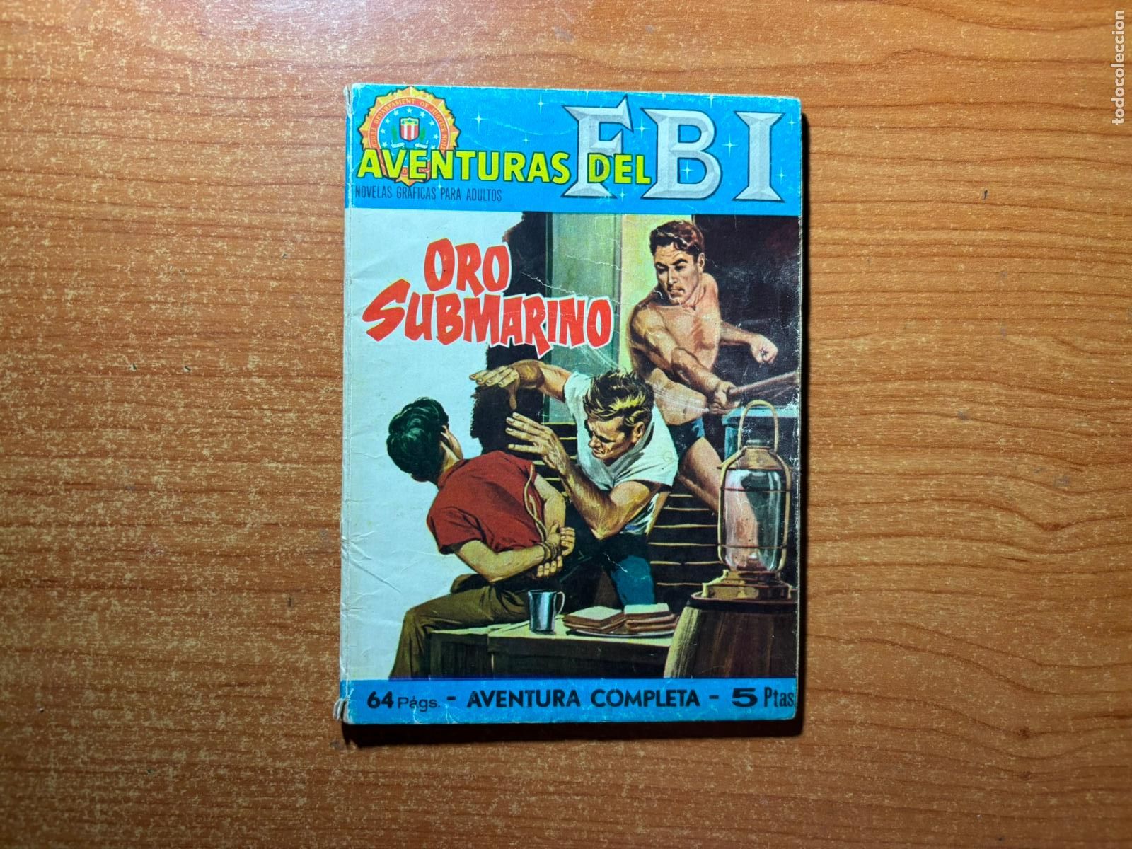 BDs: AVENTURAS DEL FBI N&ordm; 57 EDITORIAL ROLLAN 1964