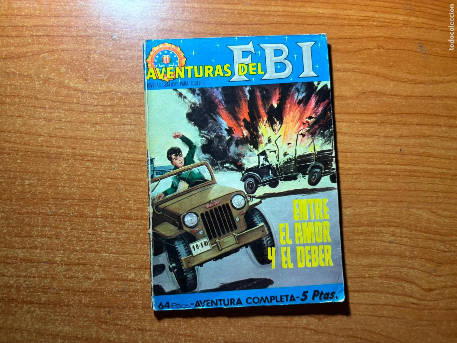Livros de Banda Desenhada: AVENTURAS DEL FBI N&ordm; 47 EDITORIAL ROLLAN 1964