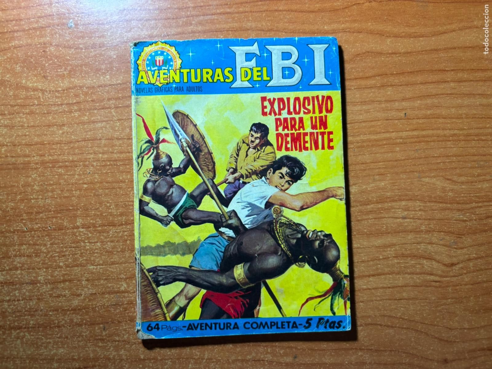 Livros de Banda Desenhada: AVENTURAS DEL FBI N&ordm; 39 EDITORIAL ROLLAN 1964