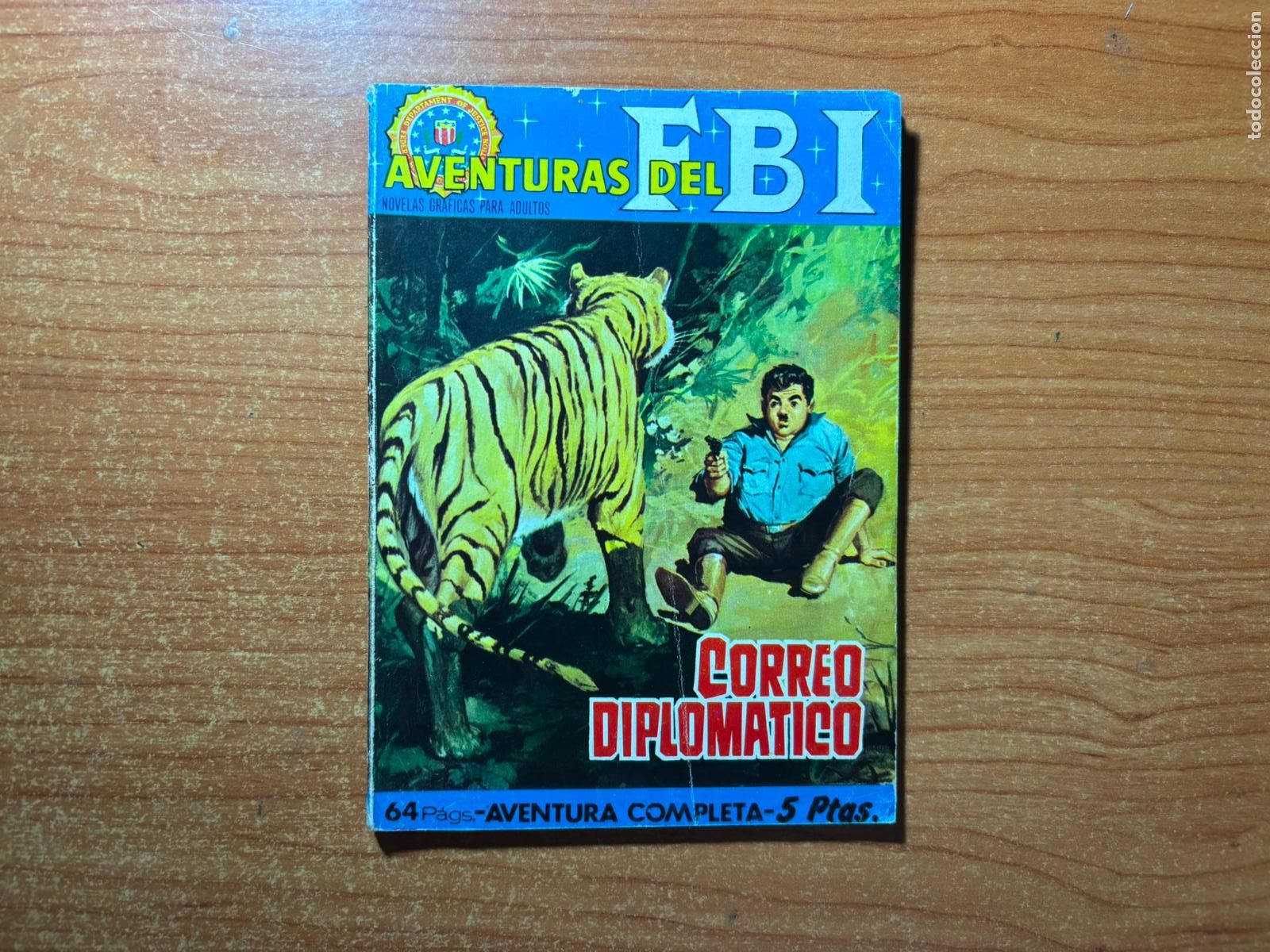 Livros de Banda Desenhada: AVENTURAS DEL FBI N&ordm; 38 EDITORIAL ROLLAN 1964