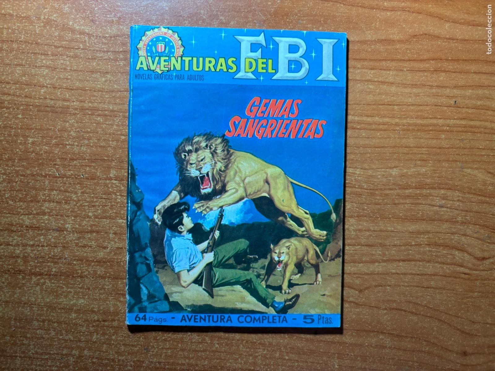 Tebeos: AVENTURAS DEL FBI N&ordm; 25 EDITORIAL ROLLAN 1964
