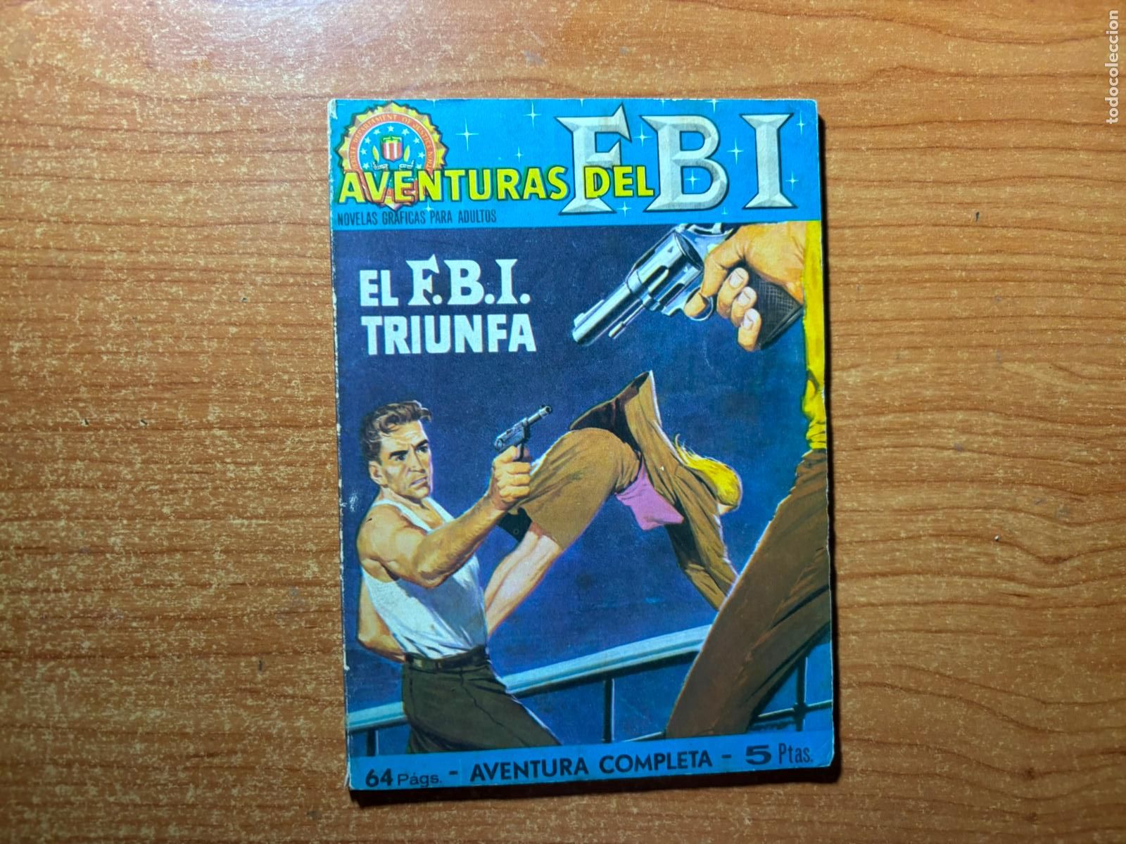 Tebeos: AVENTURAS DEL FBI N&ordm; 10 EDITORIAL ROLLAN 1964