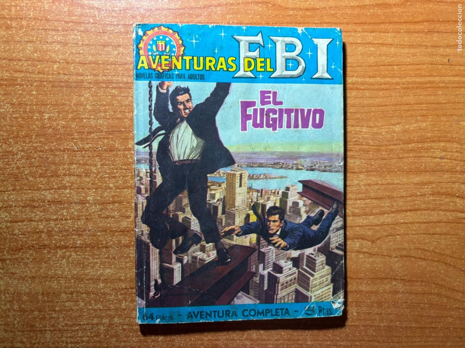 Tebeos: AVENTURAS DEL FBI N&ordm; 9 EDITORIAL ROLLAN 1964