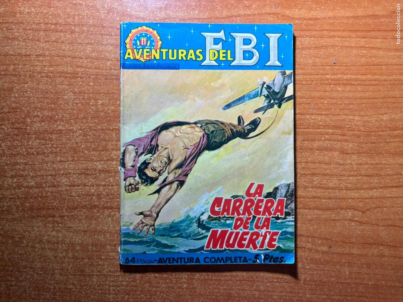 Tebeos: AVENTURAS DEL FBI N&ordm; 7 EDITORIAL ROLLAN 1964