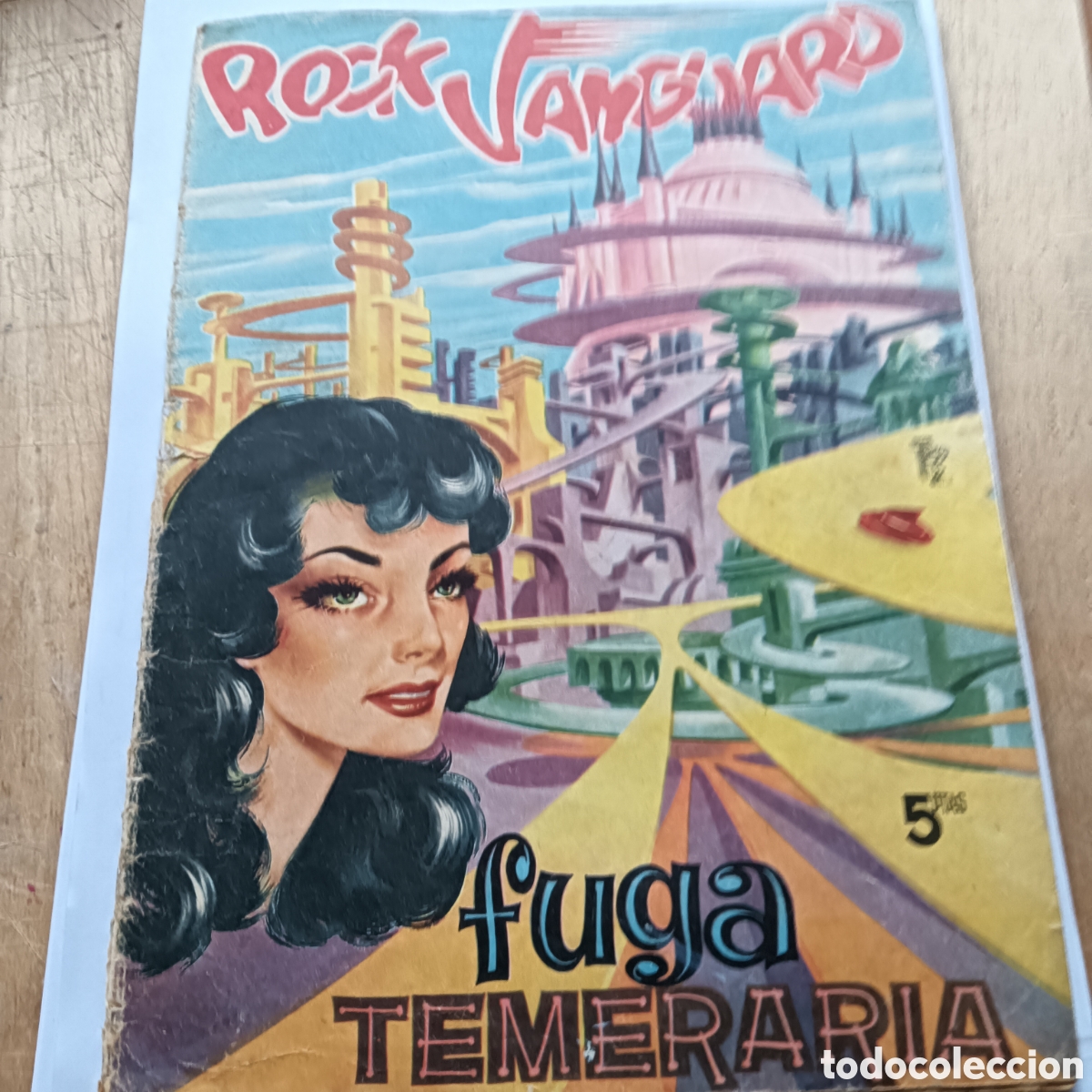 Tebeos: ROCK VANGUARD NUM 5 EDI.ROLLAN ORIGINAL