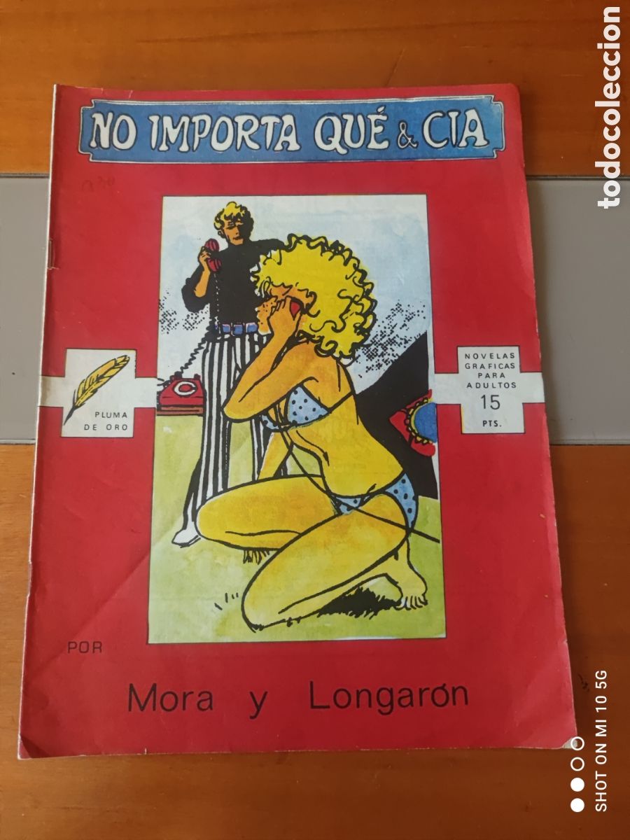 BDs: No importa que & Cia- Mora y Longaron - Novelas gr&aacute;ficas( Rollan 1970)