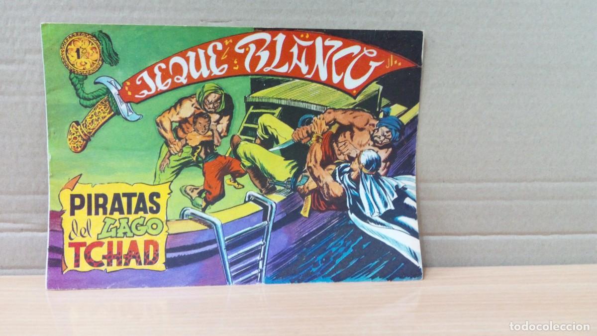 Tebeos: LOTE DE 17 EJEMPLARES DE LA COLECCION &rdquo;JEQUE BLANCO&rdquo; - Foto 4