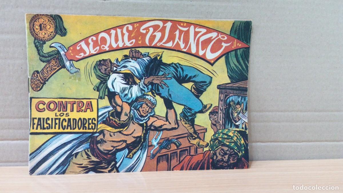 Tebeos: LOTE DE 17 EJEMPLARES DE LA COLECCION &rdquo;JEQUE BLANCO&rdquo; - Foto 8