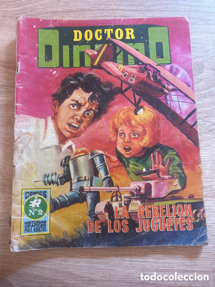 Comics: Doctor d&iacute;namo la rebeli&oacute;n de los juguetes n&uacute;m 2