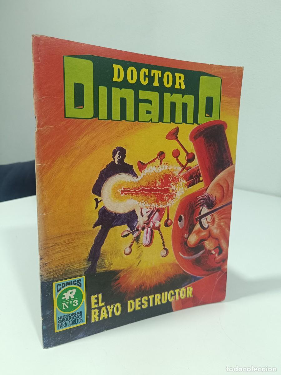 Tebeos: COMICS ROLLAN - DOCTOR DINAMO - NUMERO 3 - EL RAYO DESTRUCTOR - Foto 2