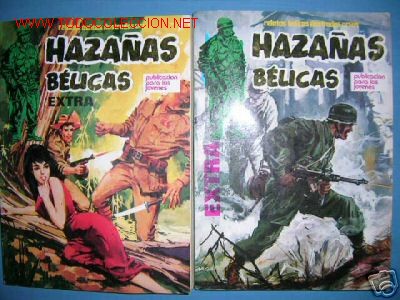 Tebeos: LOTE HAZA&Ntilde;AS BELICAS, EXTRAS N&ordm;S 3 Y 4. - Foto 1