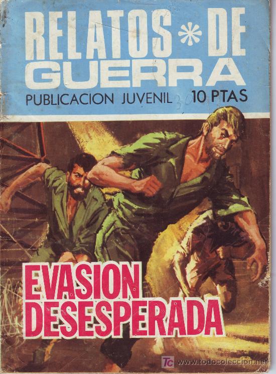 Tebeos: relatos de guerrra. evasion desesperada. ediciones toray 1969 - Foto 1