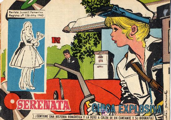 Tebeos: Serenata n&ordm;? Cuadernillo original de finales de los cincuenta. - Foto 1