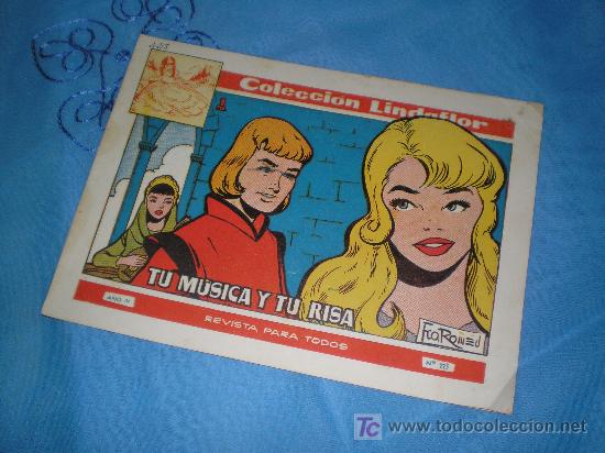 Tebeos: COLECCION LINDAFLOR N&ordm; 225 - TU MUSICA Y TU RISA - EDICIONES TORAY - Foto 1