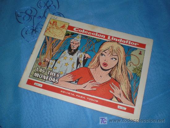 Tebeos: COLECCION LINDAFLOR N&ordm; 222 - LAS TRES MONEDAS - EDICIONES TORAY - Foto 1