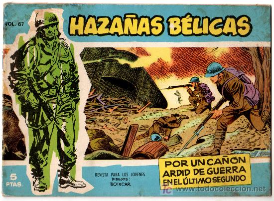 Tebeos: HAZA&Ntilde;AS BELICAS AZUL N&ordm; 67 - Foto 1