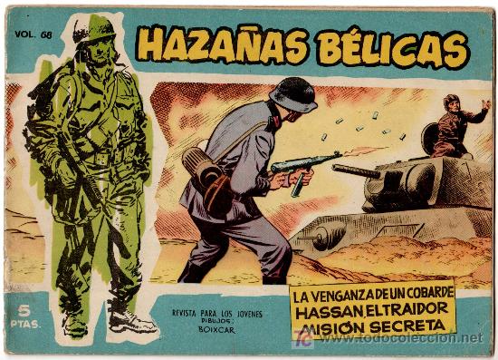 Tebeos: HAZA&Ntilde;AS BELICAS EXTRA AZUL N&ordm; 68 - Foto 1