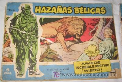 Tebeos: HAZA&Ntilde;AS B&Eacute;LICAS N&ordm; EXTRA 73 - Foto 1