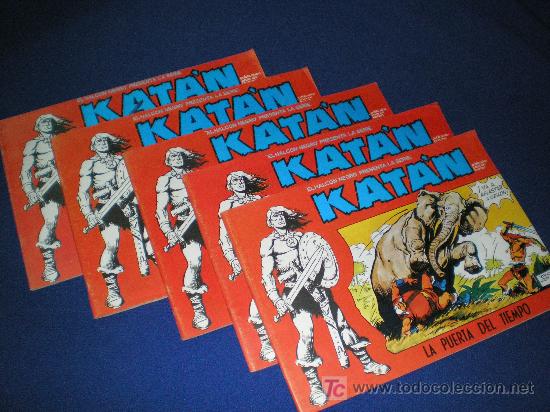 Tebeos: LOTE DE KATAN N&ordm; 3, 4, 5, 6, 9 - URSUS EDICIONES - Foto 1