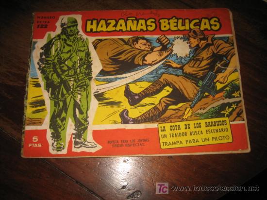 Tebeos: HAZA&Ntilde;AS BELICAS    NUMERO EXTRA 122 - Foto 1