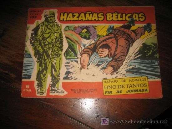 Tebeos: HAZA&Ntilde;AS BELICAS    NUMERO EXTRA 109 - Foto 1