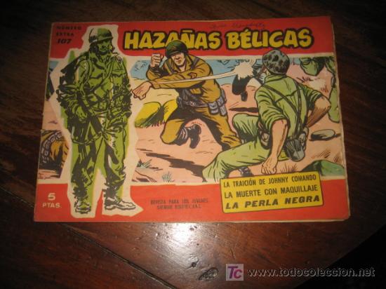 Tebeos: HAZA&Ntilde;AS BELICAS    NUMERO EXTRA 107 - Foto 1