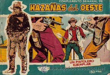 Tebeos: HAZA&Ntilde;AS DEL OESTE AZUL (TORAY ) ORIGINAL 1960.LOTE - Foto 1