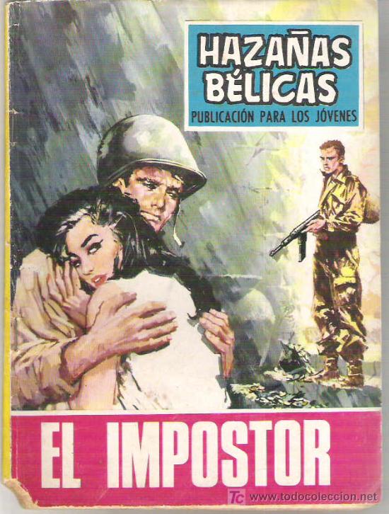 Tebeos: HAZA&Ntilde;AS BELICAS - EL IMPOSTOR ***EDICIONES TORAY NUM 200 1969 - Foto 1