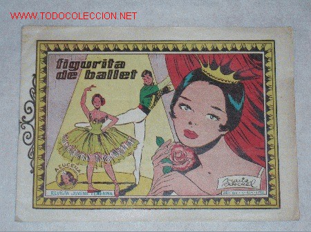 Tebeos: Azucena. Figurita de ballet. N&ordm; 539 - Foto 1